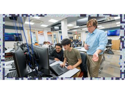 Blue Hen Capture The Flag Cybersecurity Team Tile Image