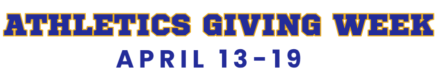 Athletics Giving Week is April 13-19