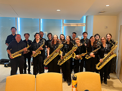 Ithaca College Saxophone Society Tile Image