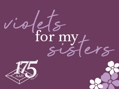 Violets for My Sisters