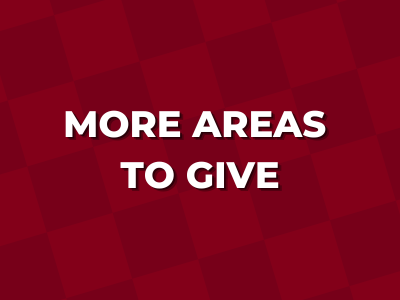 More Areas to Give