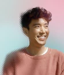 man smiling