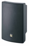 Høyttaler 5" 2-veis Kabinett 15W 100V Sort EN54