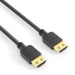 Kabel HDMI Slim Install 4K 18Gbps 2m Sort