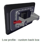 Low profile wall mount for Apprimo Touch 8i or Touch 8 MAX