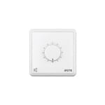 Volumkontroll 100 volt, 120W Euro, Hvit, med 24V rele