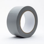 Dansematte tape PVC 50 mm x 33m Grå