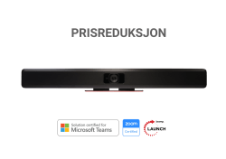 Parlé Conferencing video bar,bal utg f/hørselsass