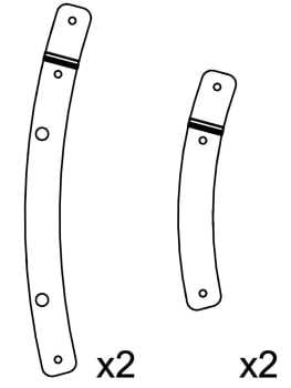 Riggeplate for A10i Wide