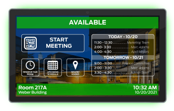 Touchpanel 8" Vegg ReAX Kontroller PoE RS232 I/O Sort