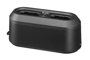 Batterilader for 2x D5000 serie sendere, HUSK AD-5000-2 ER