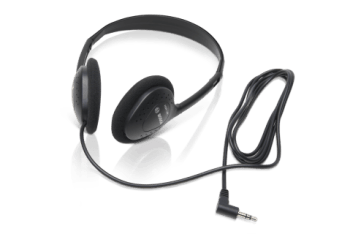 Lightweight headphones, 10pk
