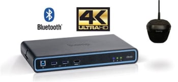 Devio Videokonferenshub med Svart Takmikrofon och Bluetooth