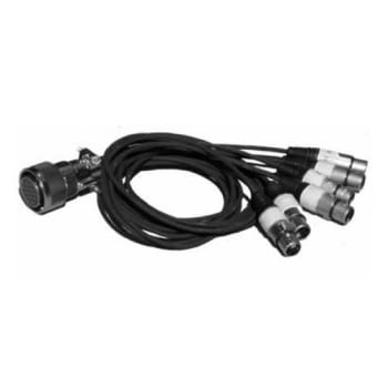 Multikabel fanout 6-Par, 6xXLR female