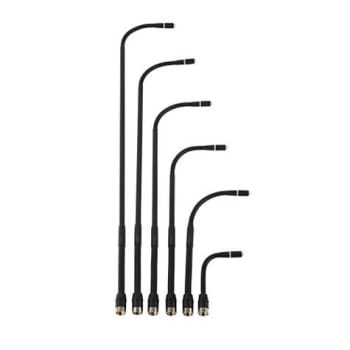 Mikrofon Svanehals 46cm Dobbeltledd Modulært system