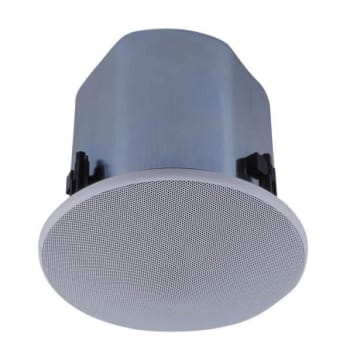 Høyttaler Innfelling 2Veis 100V/8ohm 30W m/bakboks-EN54,SORT