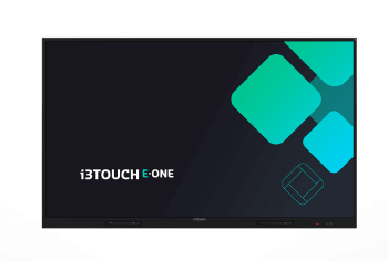 i3TOUCH E-ONE 65 incl cable & wallmount
