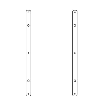 End rigging plates for SB18 IIi RAL