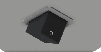 Innfellingsbrakett for X4i, Front montering, Sort