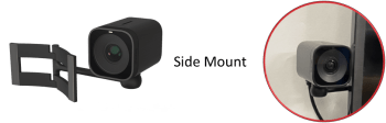 Vidi 250 side display mount