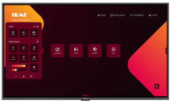 i3CONNECT Aspen 4 98" QLED veggfeste