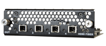 Optional OP conn.card w/4x MMfiber SC connector