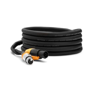 Hybridkabel DMX TrueCon 1,5mm2 + 5P XLR, 12m