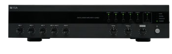 Mikseforsterker Digital 240W,6in,4mic,Jack/RJ-45,100V/4ohm