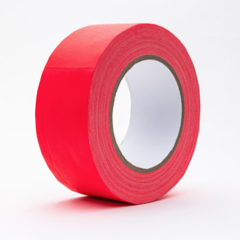 Gaffa tape Skrivbar & fluoriserende 25 mm x 25m Rosa