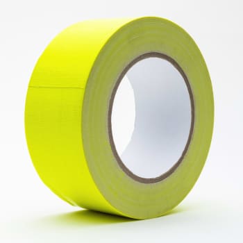 Gaffa tape fluoriserende 19 mm x 25m Gul