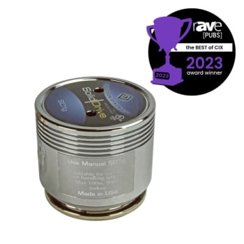 1.5" ACOUSTIC ACTUATOR GLASS  Titanium