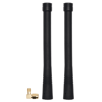 2x A20-RX VHF (169-220MHz) short helical SMA antennas