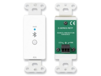 Remote Bluetooth Pairing Pushbutton for RU-BTLA - White