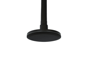 Pole mount accessory for Parlé TCM, lakkert hvit