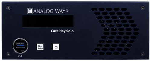 Heavy-duty 4K media player for live-operated applications