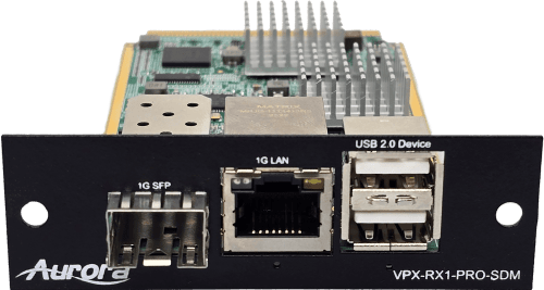 Reciever 4K60 1G+Fiber SDM kort USB