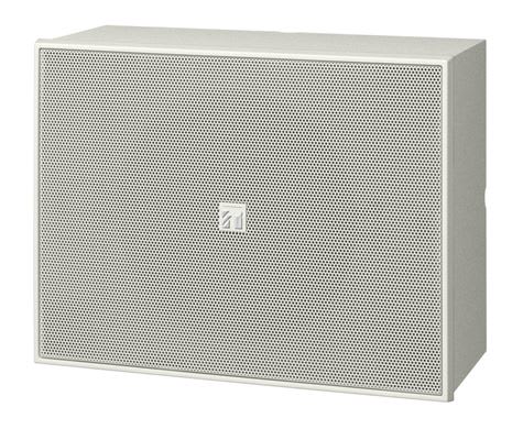 Høyttaler 6" Kabinett 6W 100V Hvit EN54