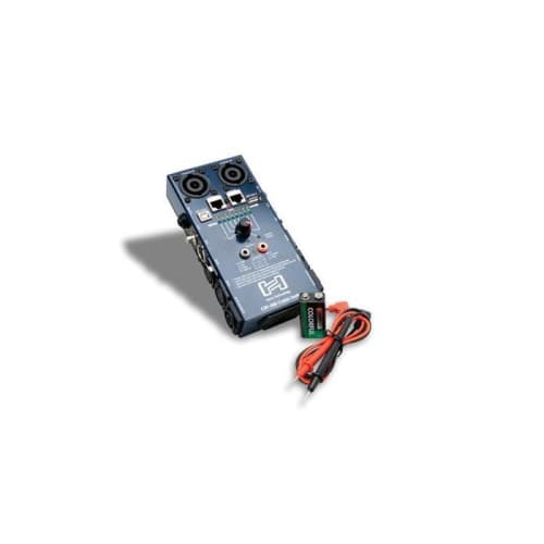 Kabeltester XLR3p,XLR5p Jack,RJ45,BNC,Phono,DIN,Speakon4&8p