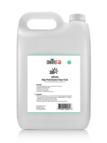 Haze Fluid DJ - Eske med 4 x 5-liter kanner