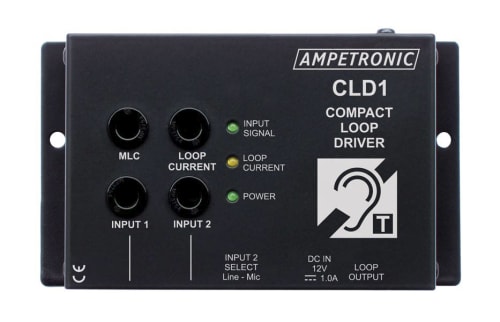 Forsterker Teleslynge 2,4A, ikke mic, ikke loop