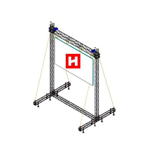 LED Tower f/5x3m LED-Screen