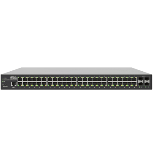 54-Port,Gigabit(48PoE+)L2/3 Managed Switch,4xSFP+,Port FORAN