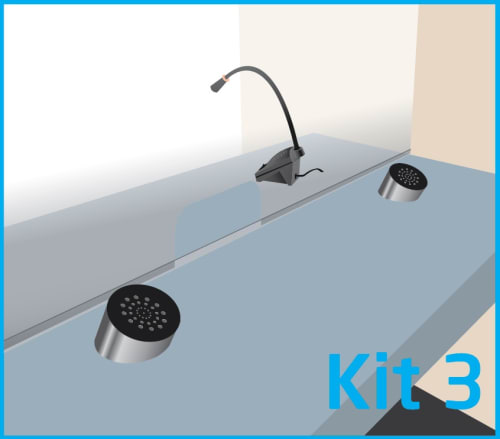 TalkPerfect Kit3:TP-DX, TP-PDM POD, TP-PDS POD, TP-CMB400LED