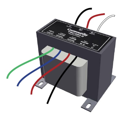 Transformator 400W, 70 & 100V, 400-200W, 8-Ohm