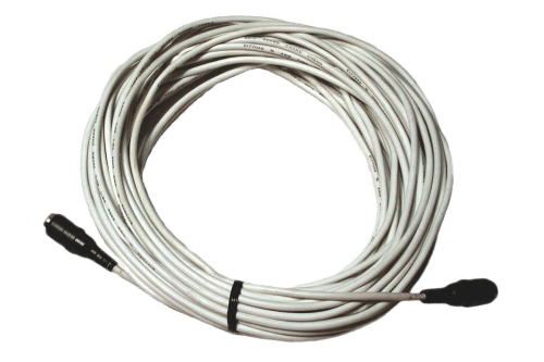 15 m dobbelt skjermet, brannsikret sensor-kabel