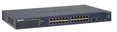 24 port gigabit AVB switch v4 (OBS: ikke PoE )