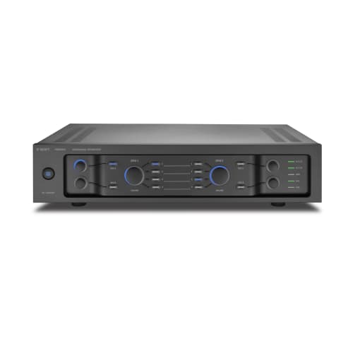 Stereo Pre-Amp, LAN & 232, 2U 19", Svart