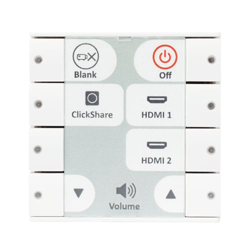 Echo 8EUW - 8-button control pad, EU, Hvit