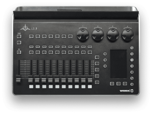 Lighshark LS-1 8. DMX universes with physical controls.