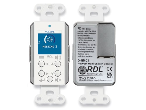 Network Remote Control with Screen - Dante - White